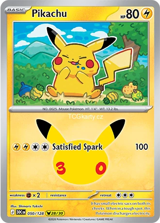 Pikachu - Rare Holo