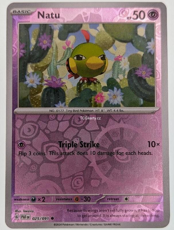 Natu Paf - Reverse Holo