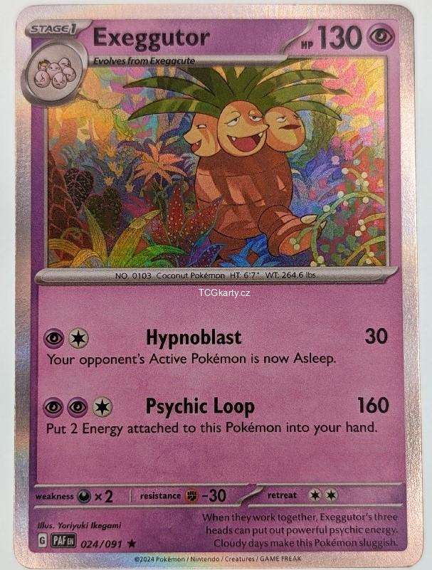 Exeggutor Paf - Holo