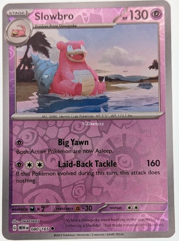Slowbro 151 - Reverse Holo