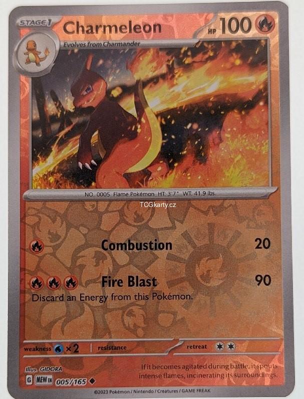 Charmeleon 151 - Reverse Holo