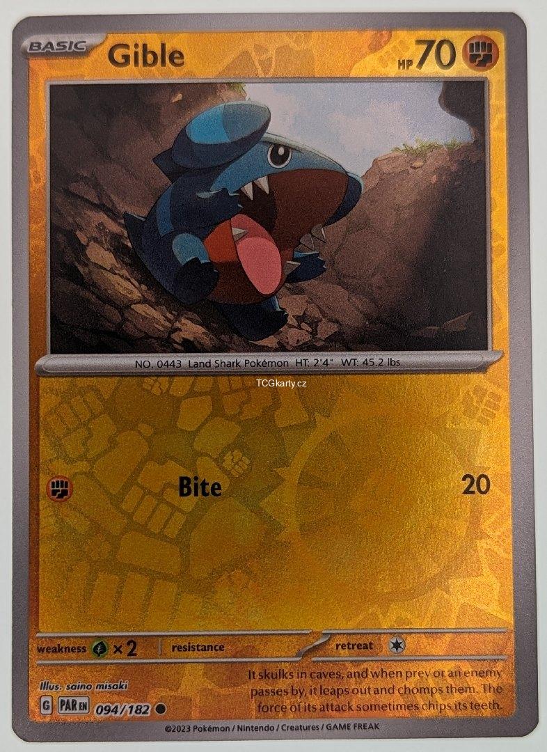 Gible Par - Reverse Holo