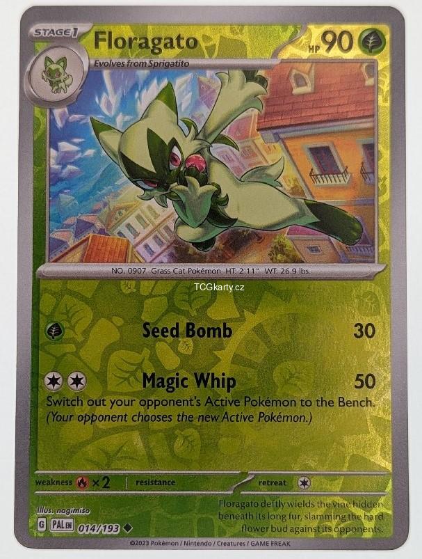 Floragato Pal - Reverse Holo