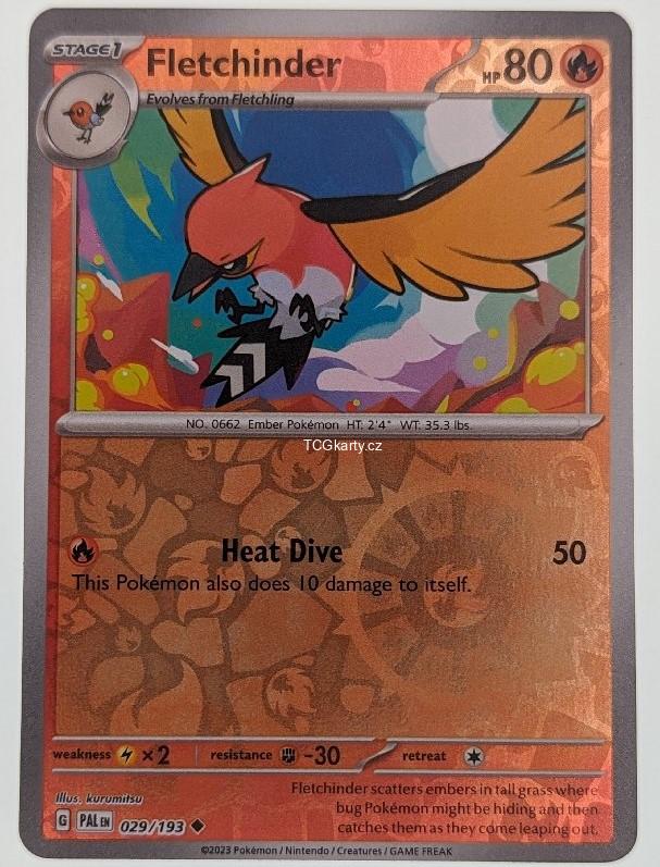 Fletchinder Pal - Reverse Holo
