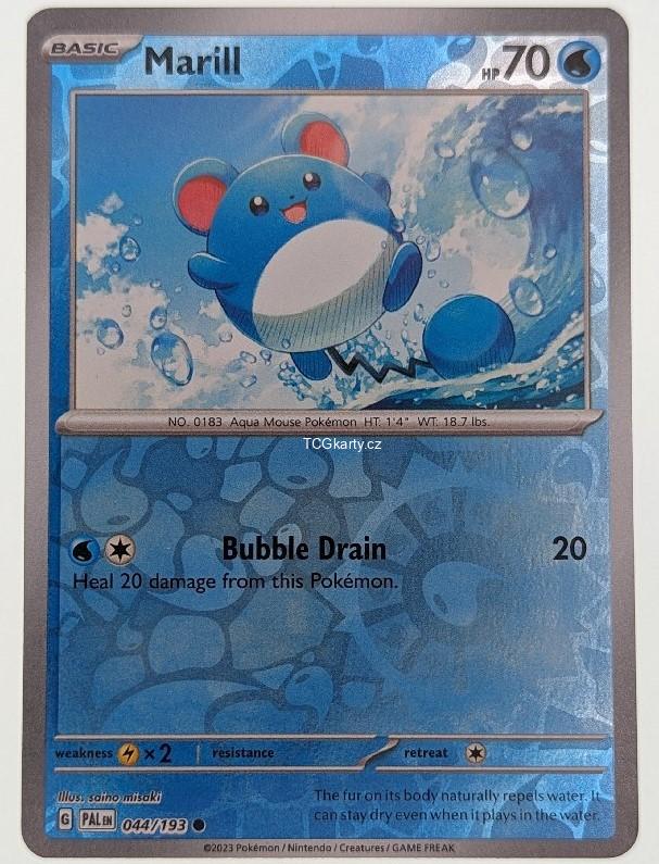 Marill Pal - Reverse Holo