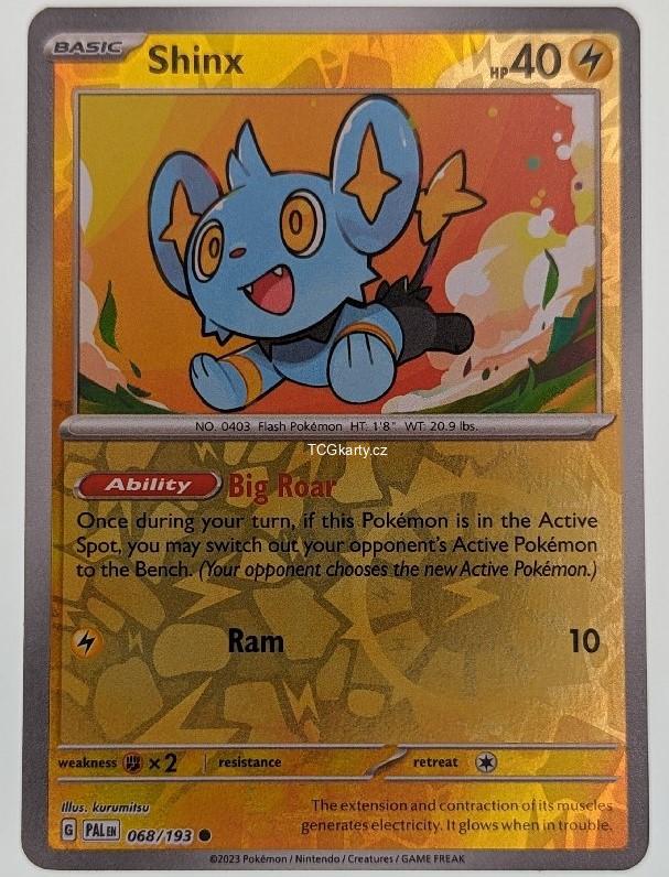Shinx Pal - Reverse Holo