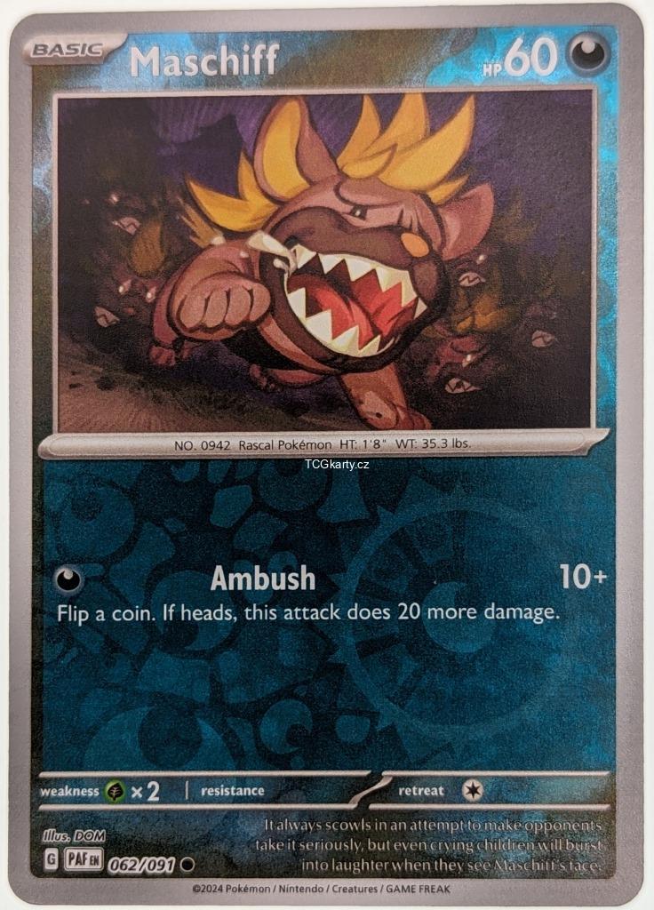 Maschiff Paf - Reverse Holo