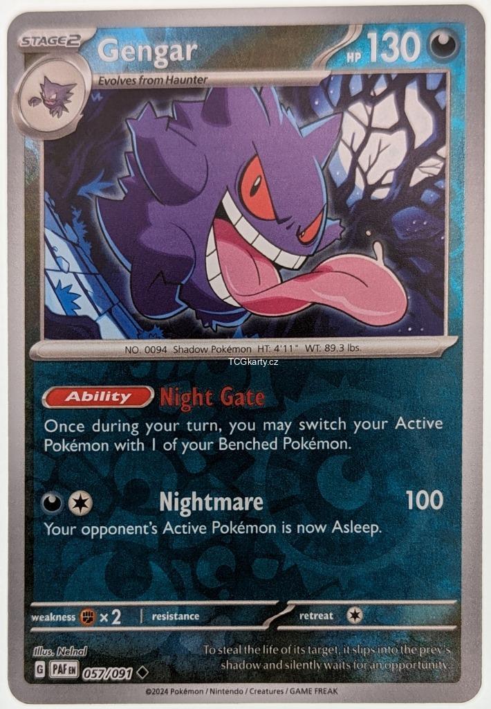 Gengar Paf - Reverse Holo