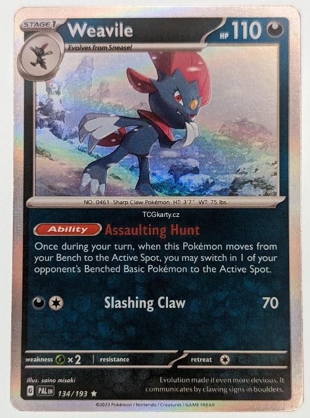 Weavile Pal - Holo