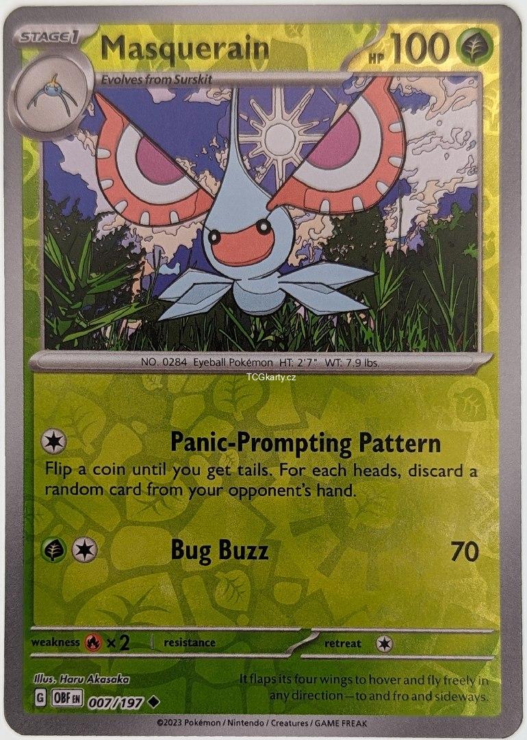 Masquerain Obf - Reverse Holo