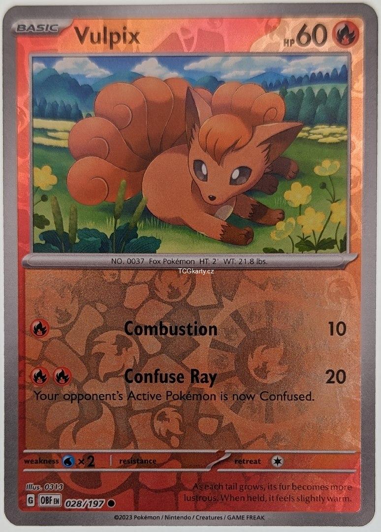 Vulpix Obf - Reverse Holo
