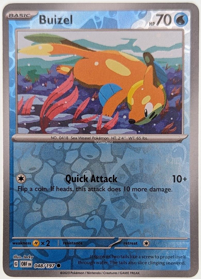 Buizel Obf - Reverse Holo