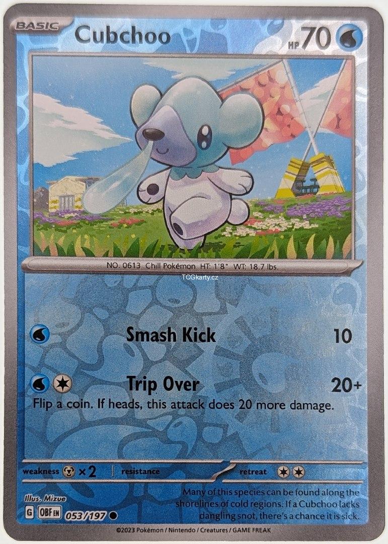 Cubchoo Obf - Reverse Holo