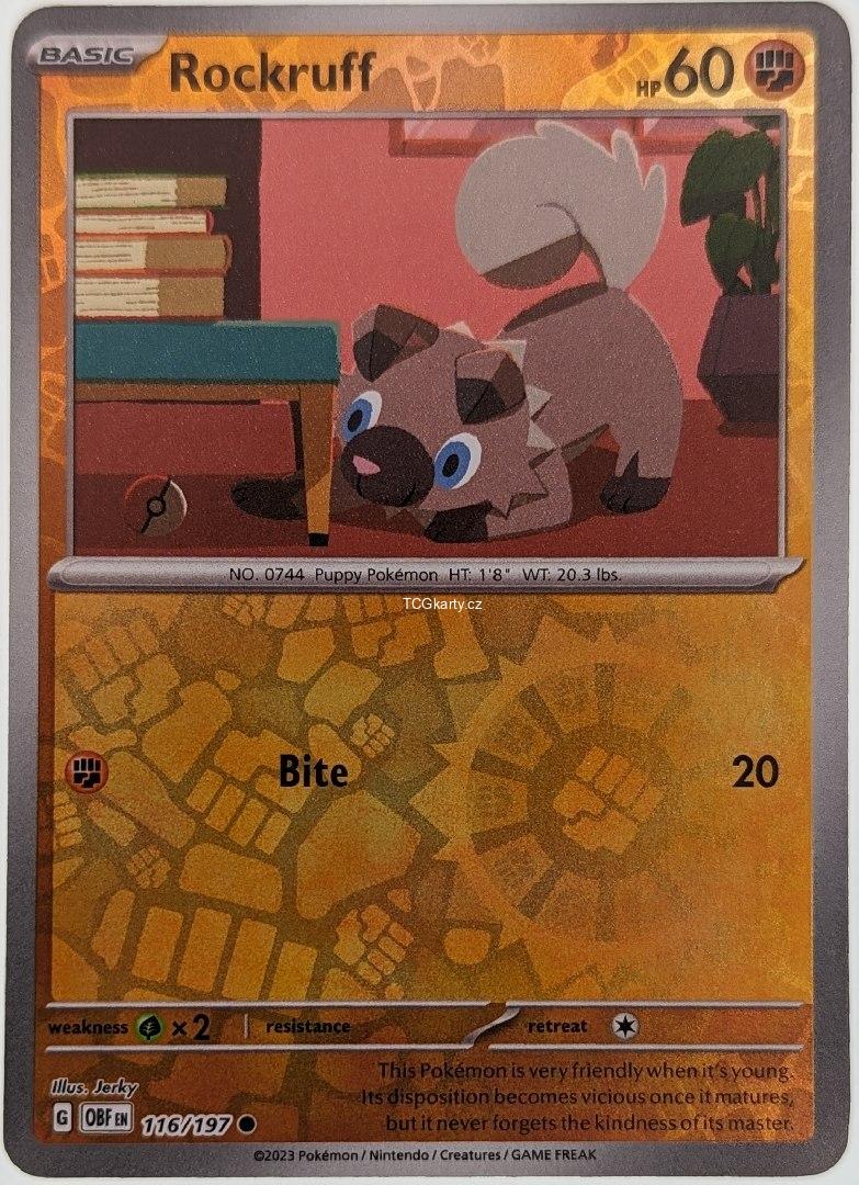 Rockruff Obf - Reverse Holo