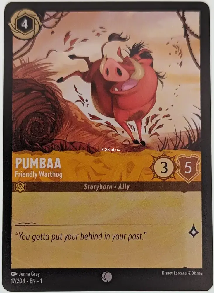 Pumbaa - Friendly Warthog
