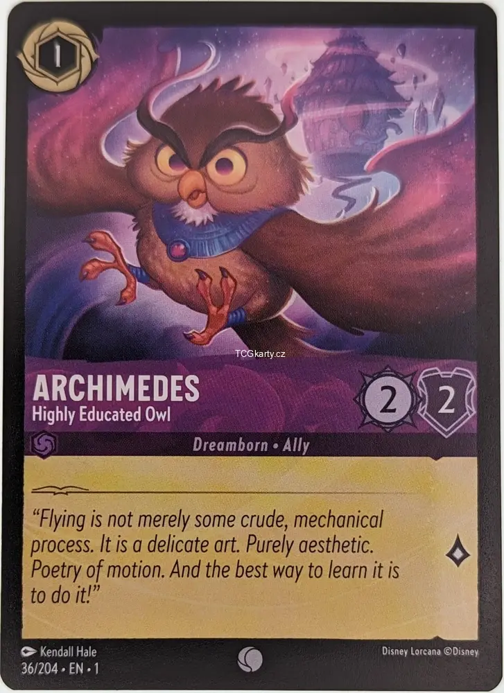 Archimedes - Highly Educated Owl