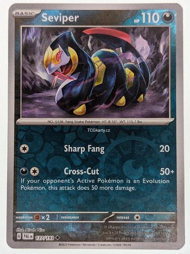 Seviper Pal - Reverse Holo