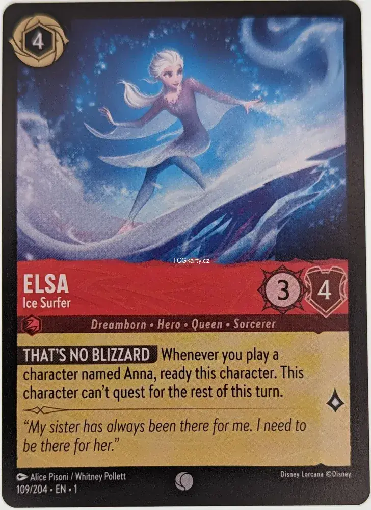 Elsa - Ice Surfer