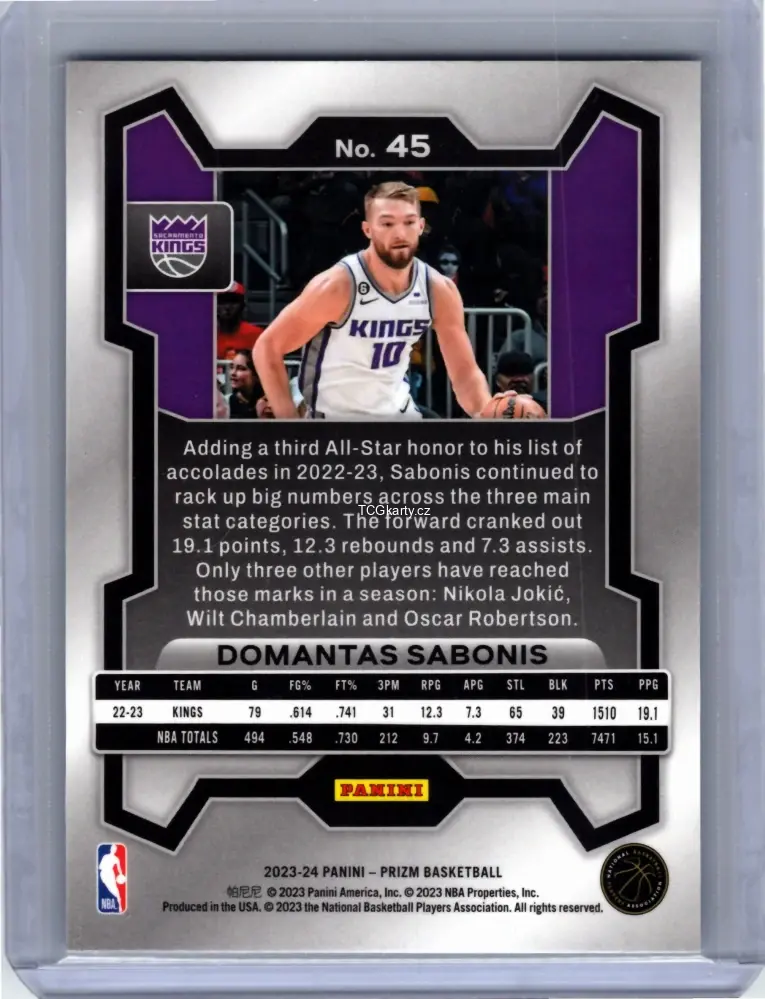 Domantas Sabonis 2023-24