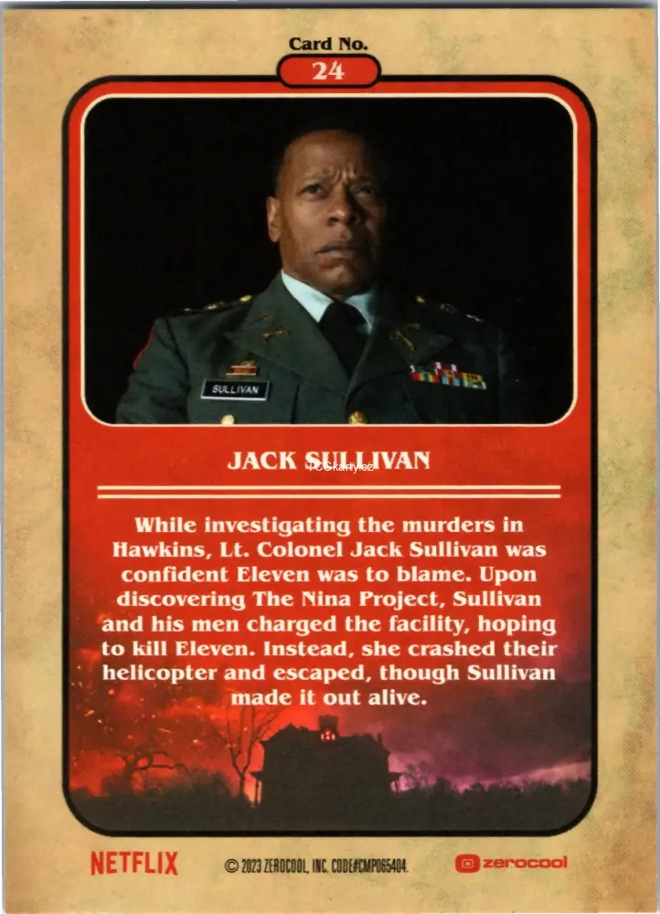 LT. Colonel Sullivan - #24
