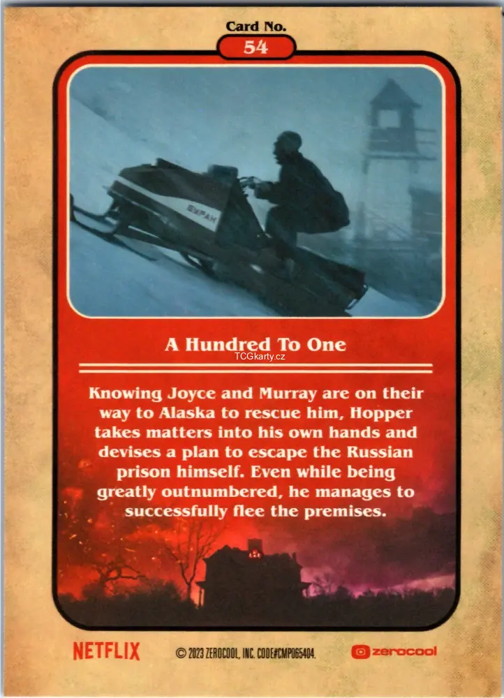 A Hundred To One - #54