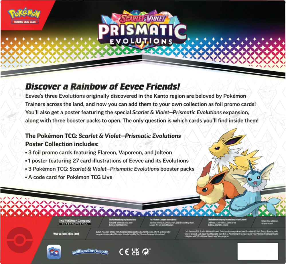 Prismatic Evolution - Poster Collection