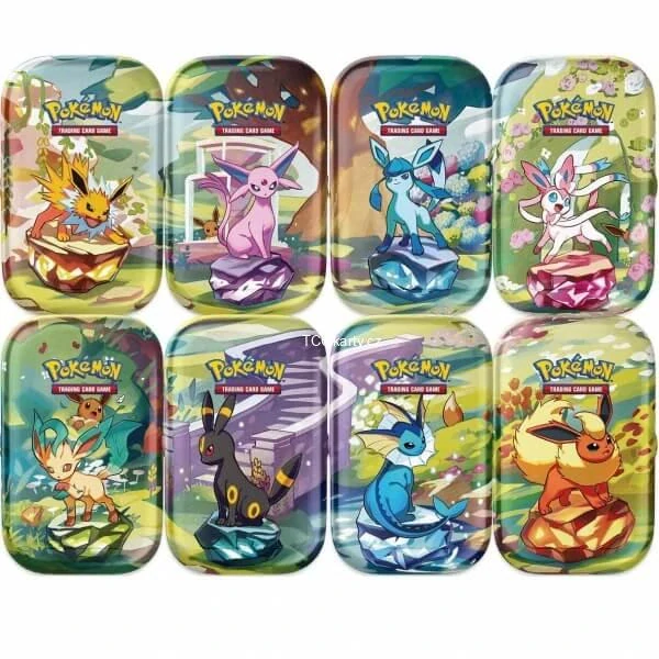 Pokémon TCG: Prismatic Evolutions Mini Tin Case