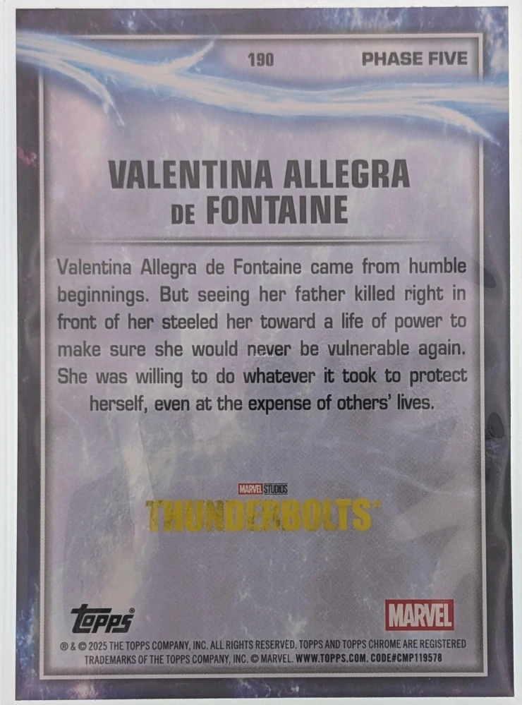 Valentina - Allegra De Fontaine #190