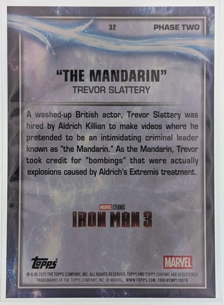 Trevor Slattery - The Mandarin #32