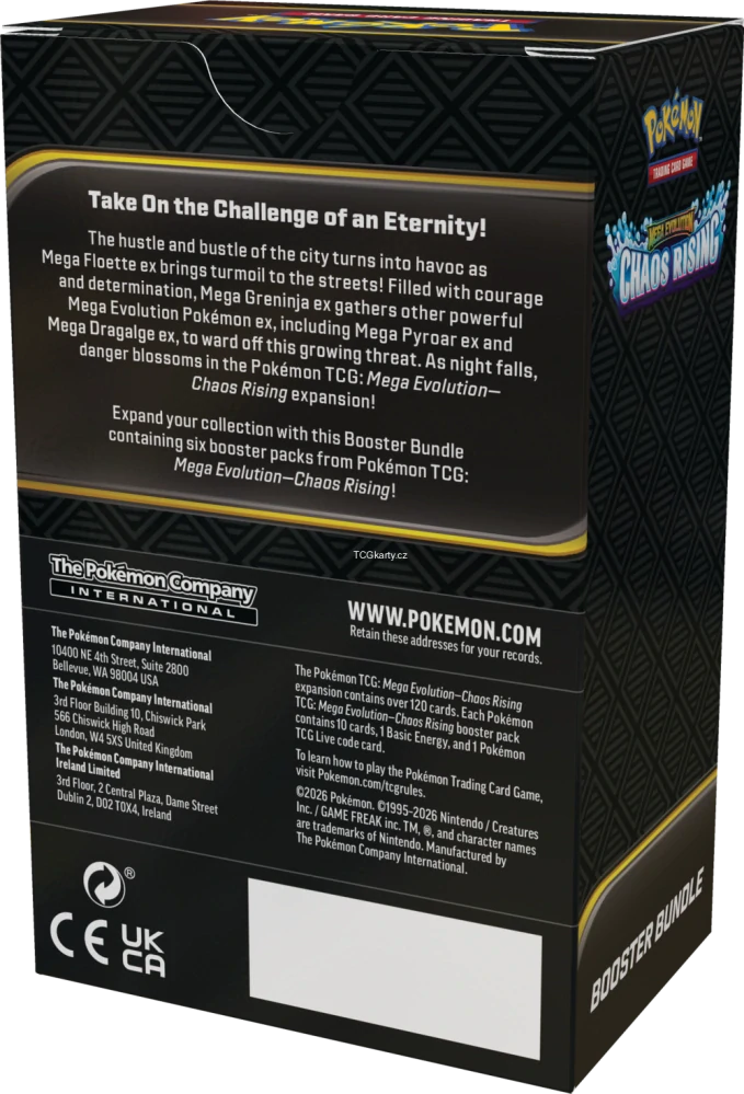 Pokémon TCG: ME04 Chaos Rising - Booster Bundle