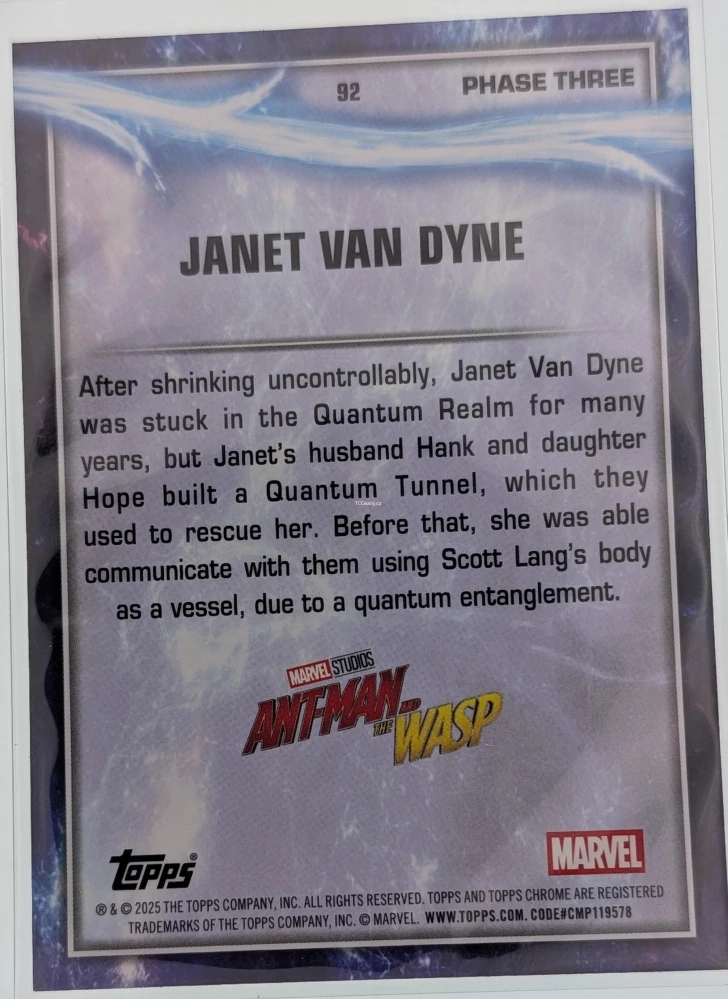 Janet Van Dyne #92