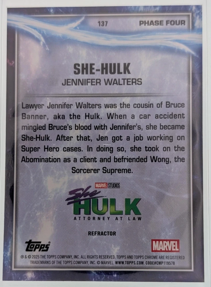 She-Hulk Jennifer Walters #137