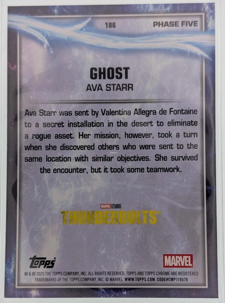 Ghost Ava Starr #186