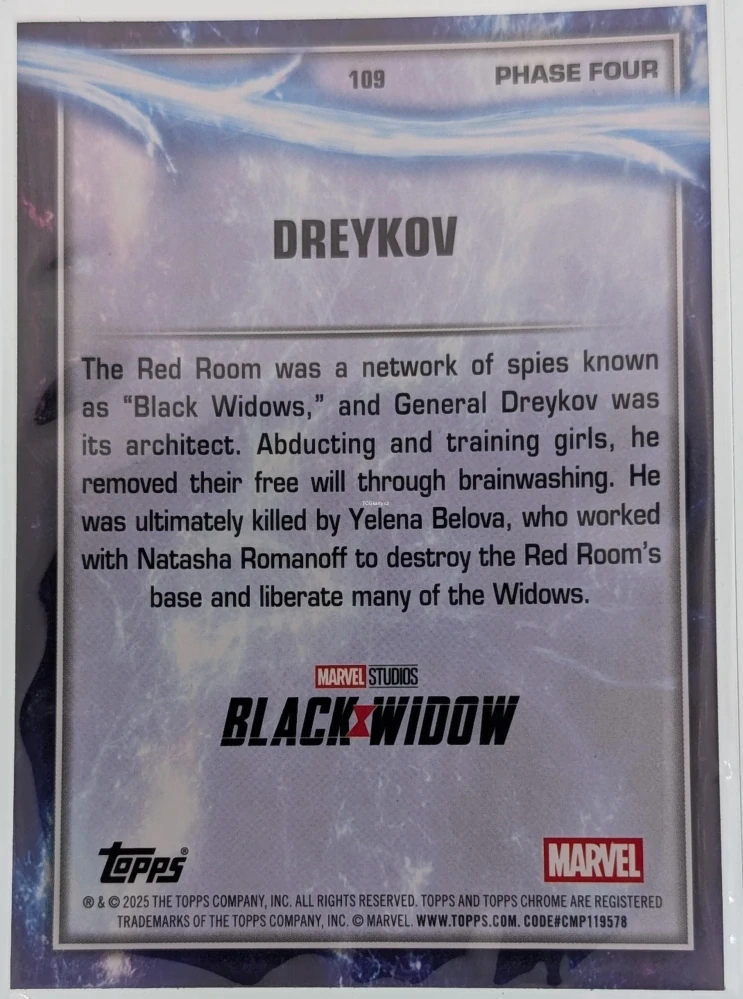 Dreykov [Sky Blue RayWave Refractor]  #109