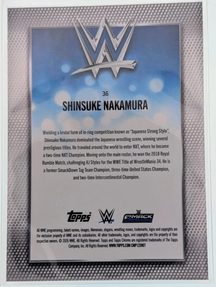 Shinsuke Nakamura #36