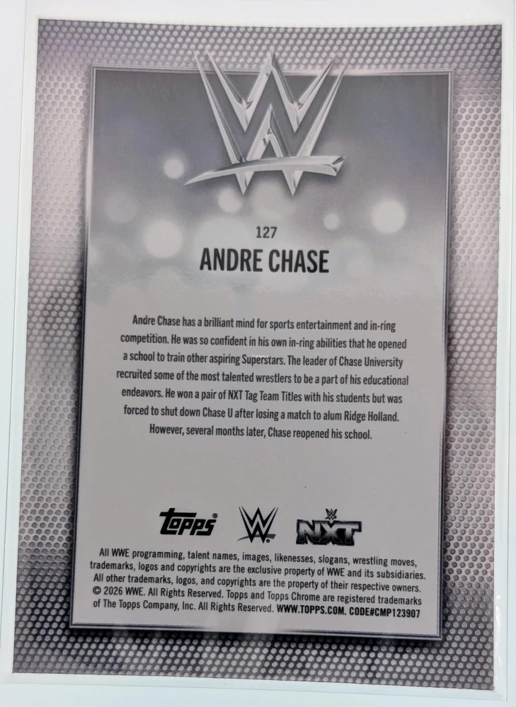 Andre Chase #127