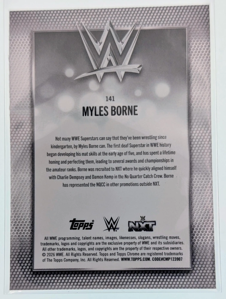 Myles Borne #141