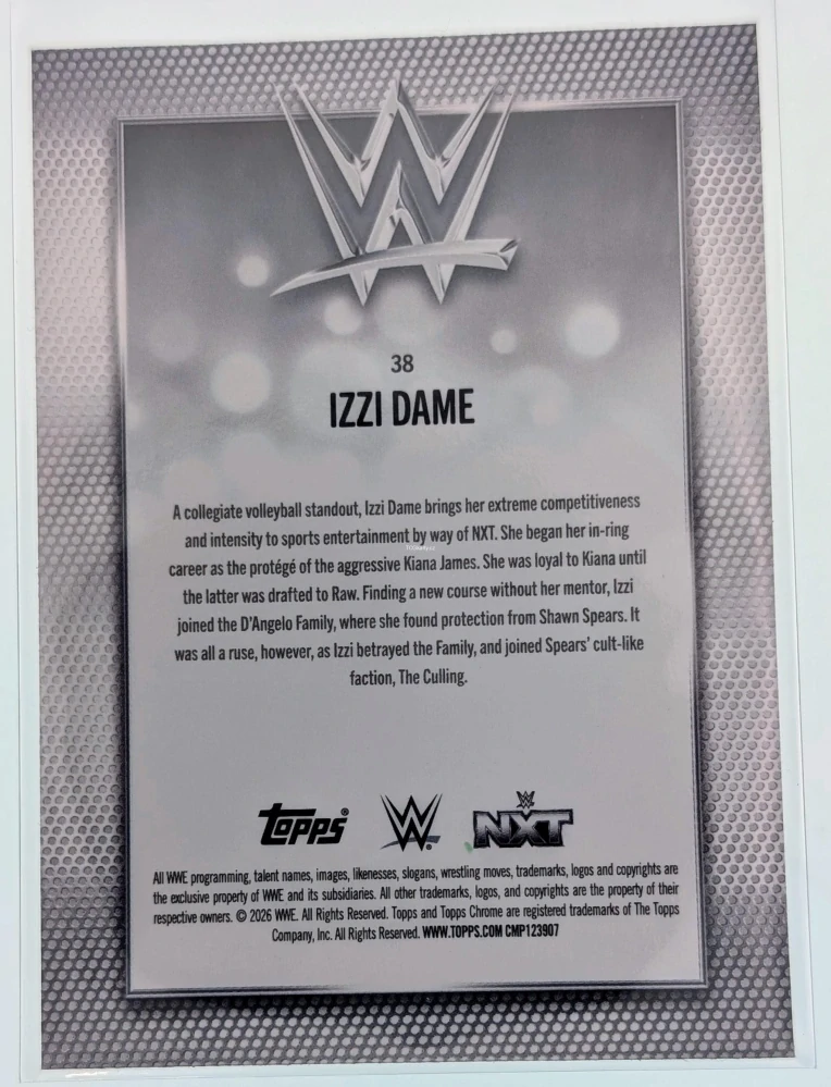 Izzi Dame #38