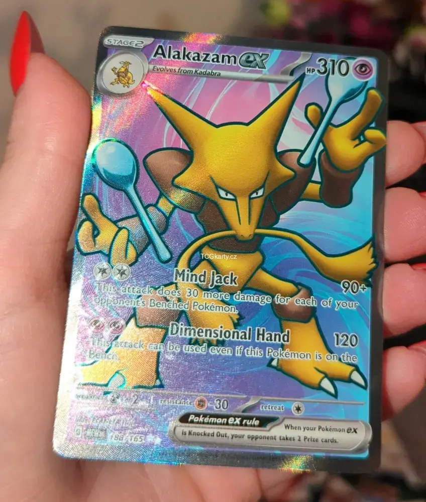 Alakazam EX 151 - Ultra Rare