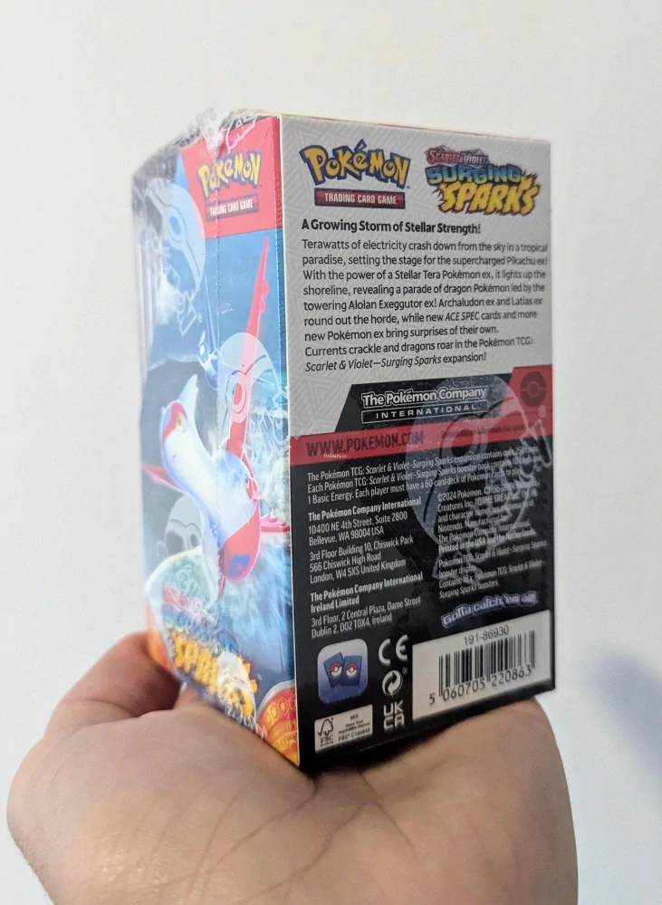 Pokémon TCG: SV08 Surging Sparks - Kiosk Booster box