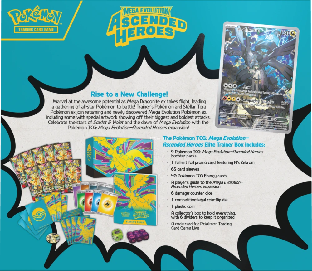 Pokémon TCG: ME02.5 Ascended Heroes - Elite Trainer Box