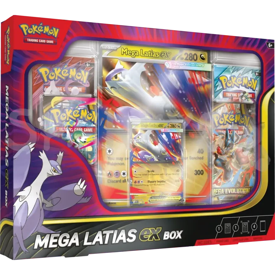 Pokémon TCG: Mega Latias ex Box Case