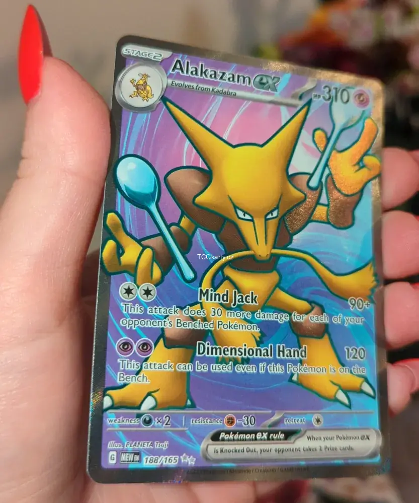 Alakazam EX 151 - Ultra Rare