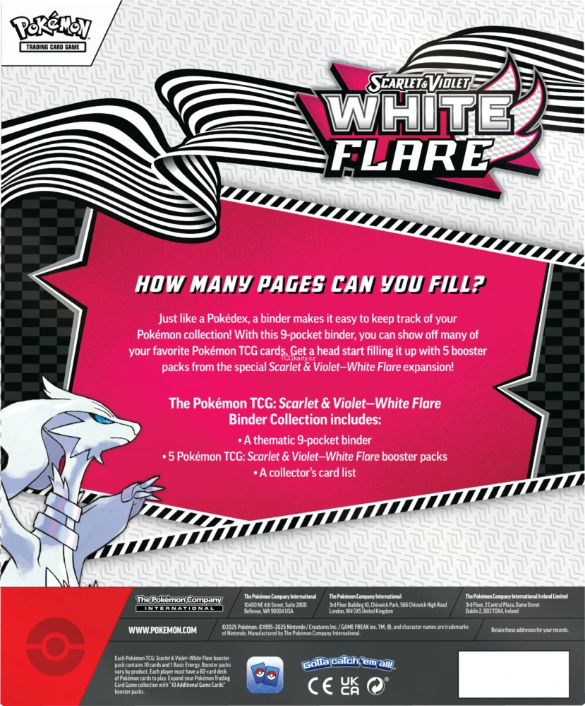 Pokémon TCG: SV10.5 - Binder - White Flare - Case