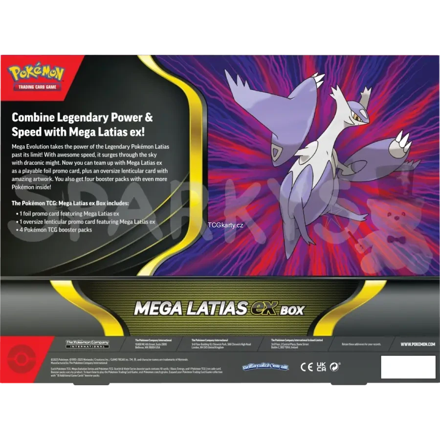 Pokémon TCG: Mega Latias ex Box Case