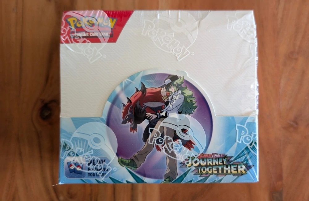 Pokémon TCG: Journey Together Booster Box - na rozbalení
