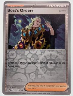 Boss´s Orders Pal - Reverse Holo