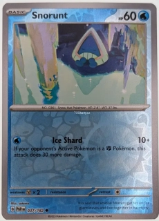 Snorunt Par - Reverse Holo