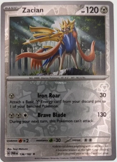 Zacian Par - Reverse Holo