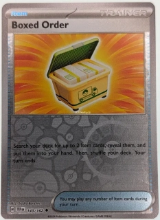 Boxed Order - Reverse Holo